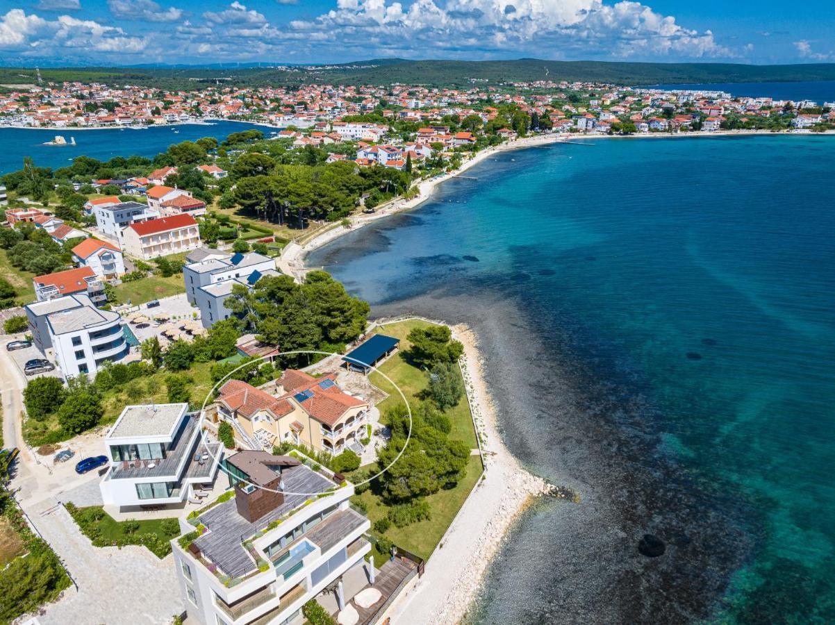 Beach Apartments Villa Kaya Sukosan Bagian luar foto