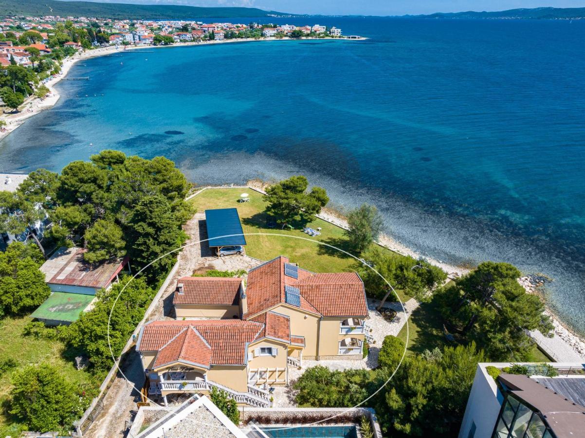 Beach Apartments Villa Kaya Sukosan Bagian luar foto