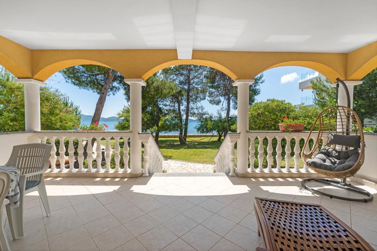 Beach Apartments Villa Kaya Sukosan Bagian luar foto