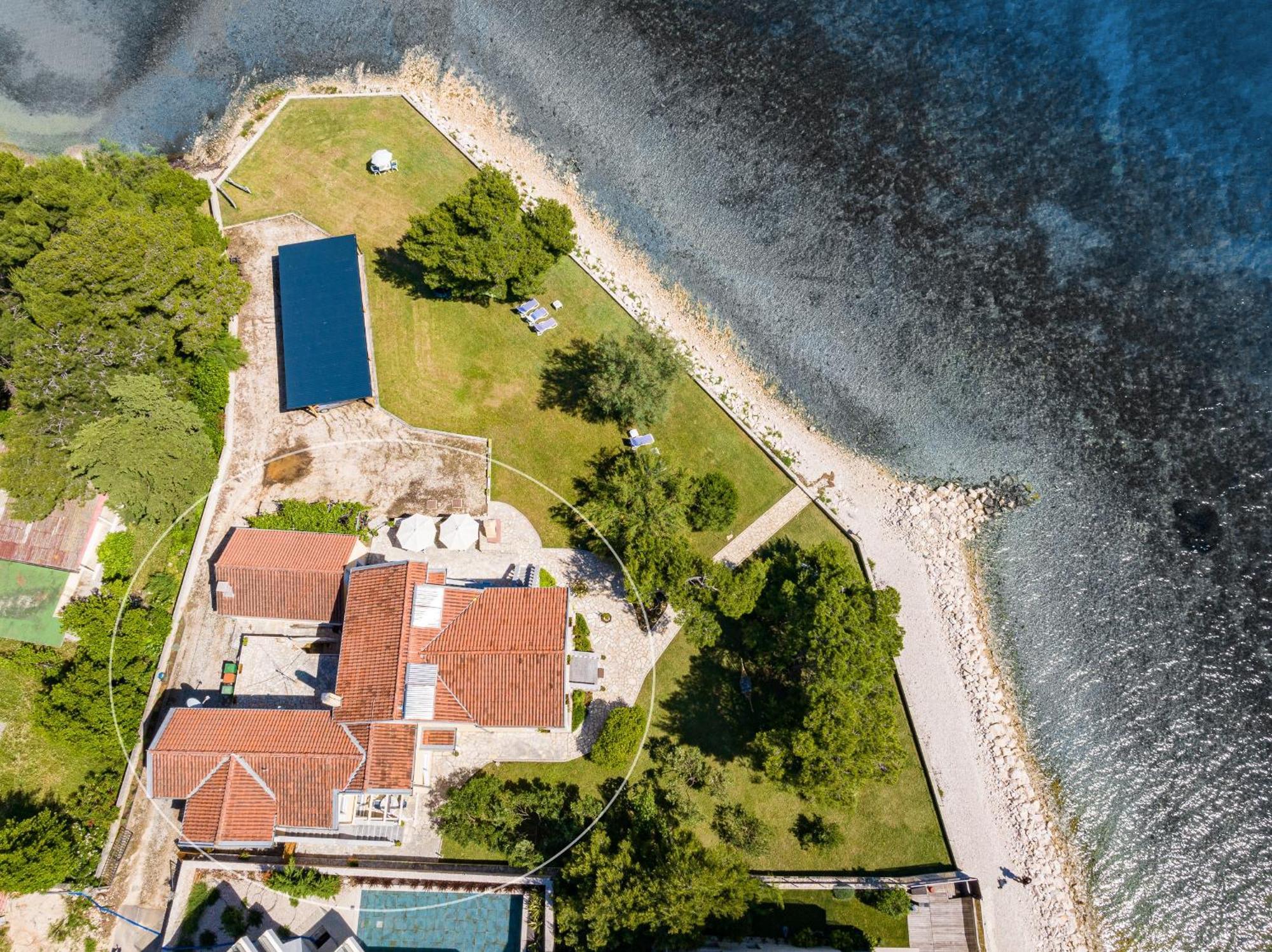 Beach Apartments Villa Kaya Sukosan Bagian luar foto